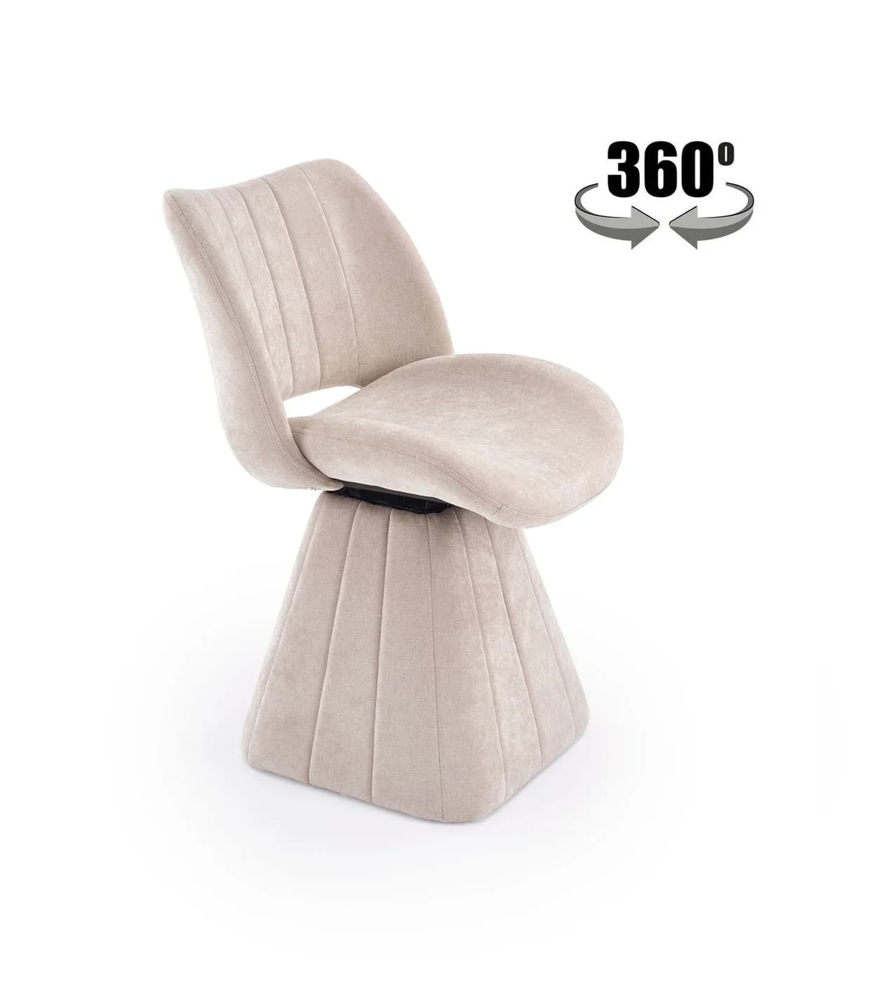Трапезен стол K613 — бежово
