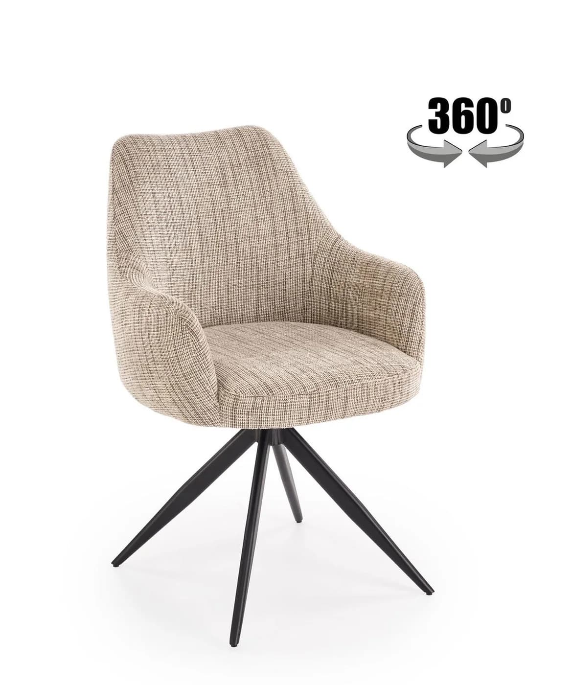 Трапезен стол K564 — бежово