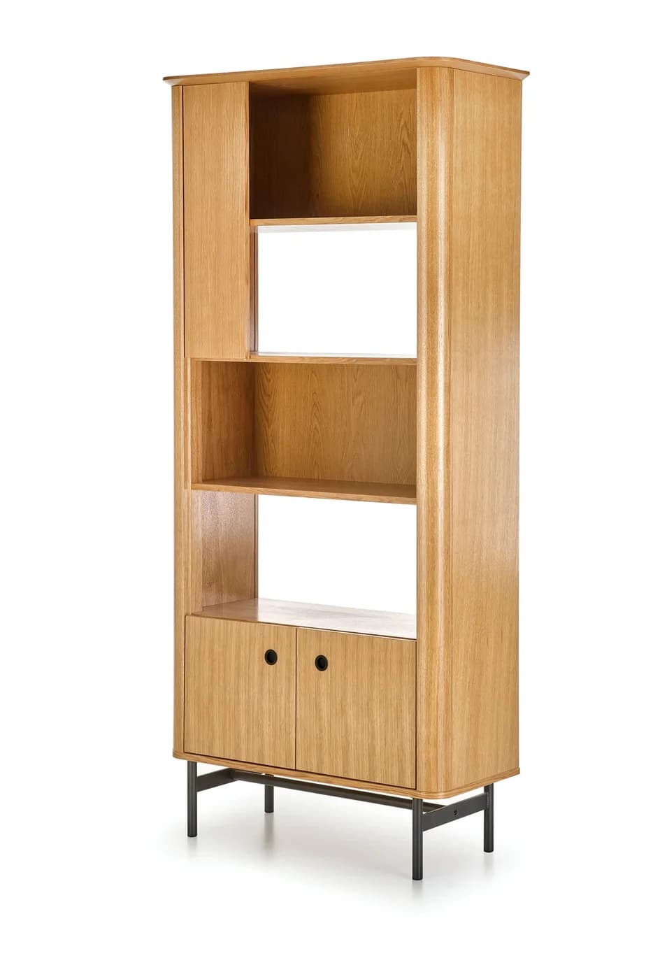 Етажерка SMART REG-1 — естествен дъб / черно