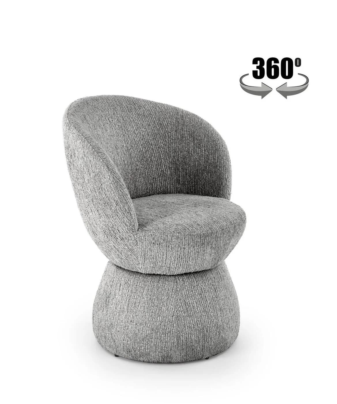 Трапезен стол K581 — сиво