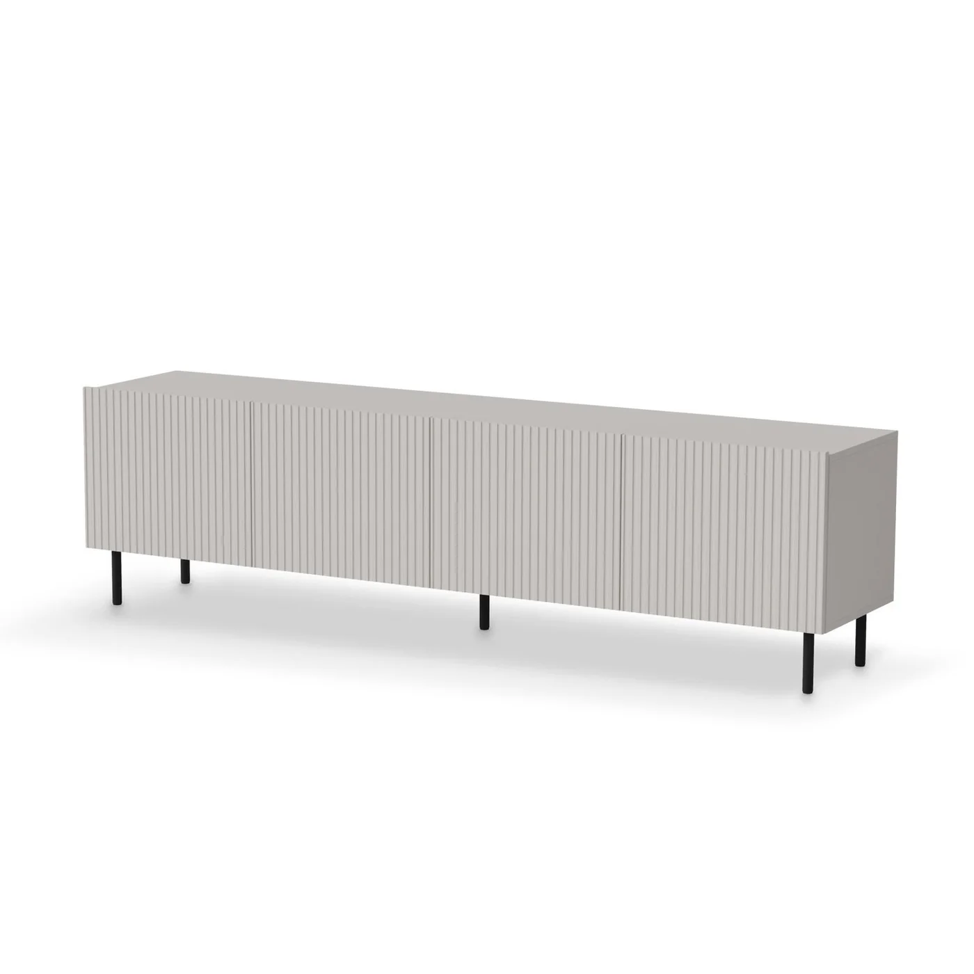 ТВ шкаф PAXOS RTV-2 200 см — кашмир / черно