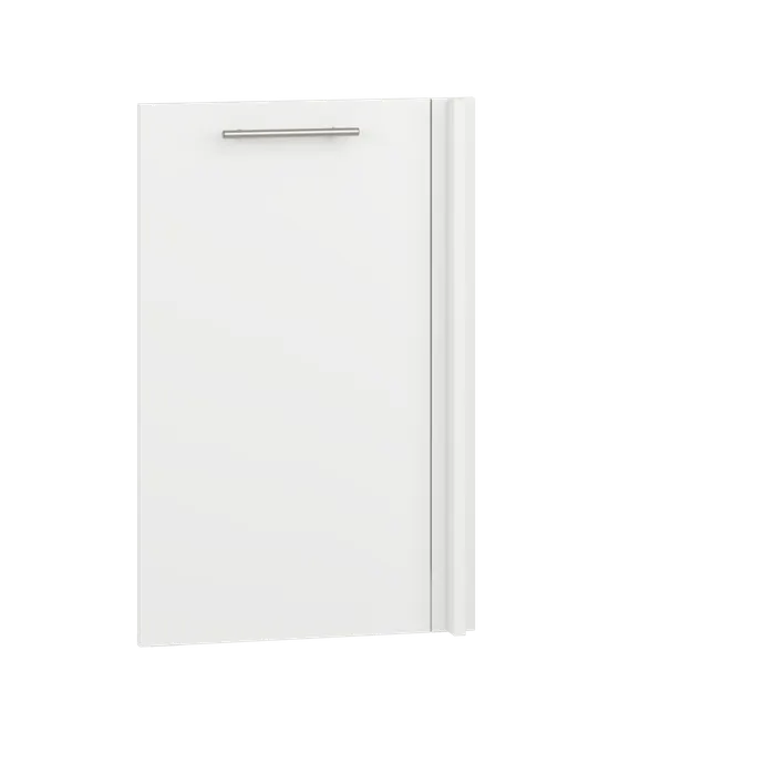 Лице за кухненски шкаф VENTO DN-100/82 + DKN-100/82 — бяло, мат