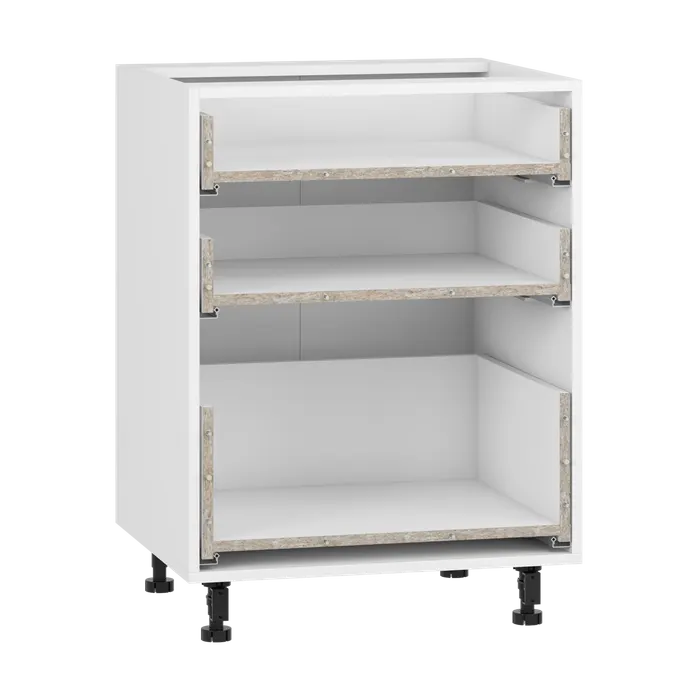 Корпус за кухненски шкаф VENTO D3S_H-60/82 — бяло