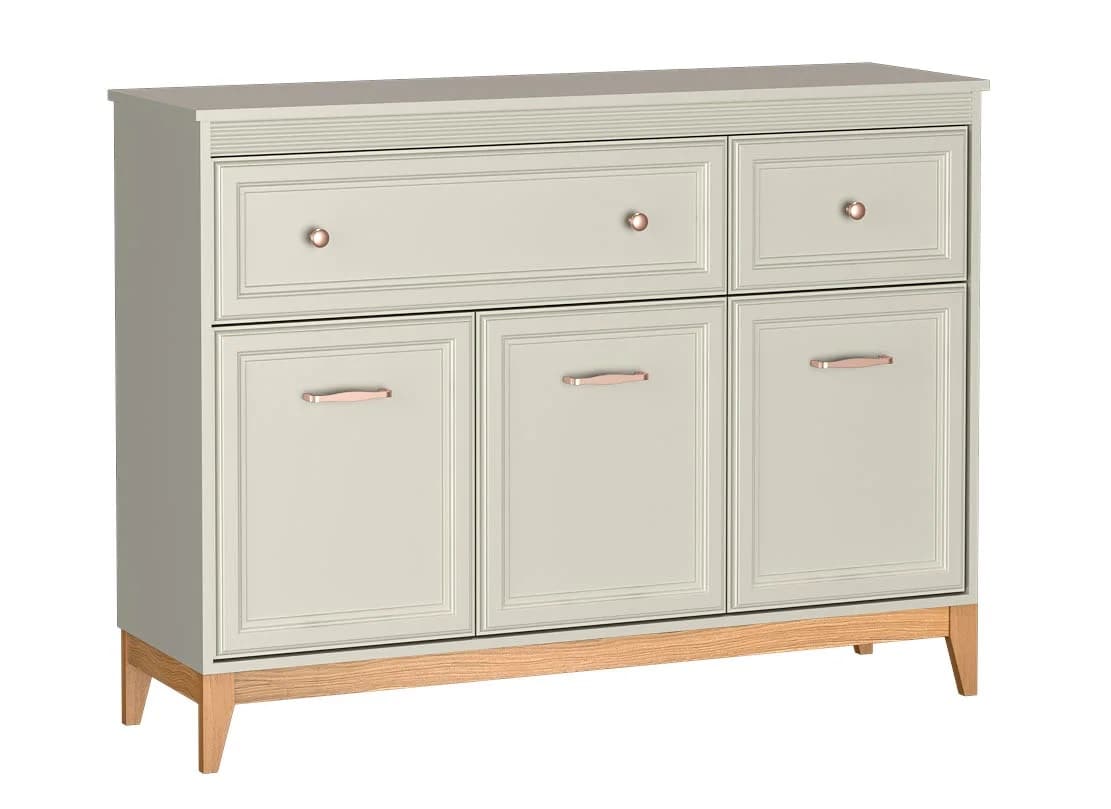 Скрин WINDSOR W-1 кашмир/натурален дъб