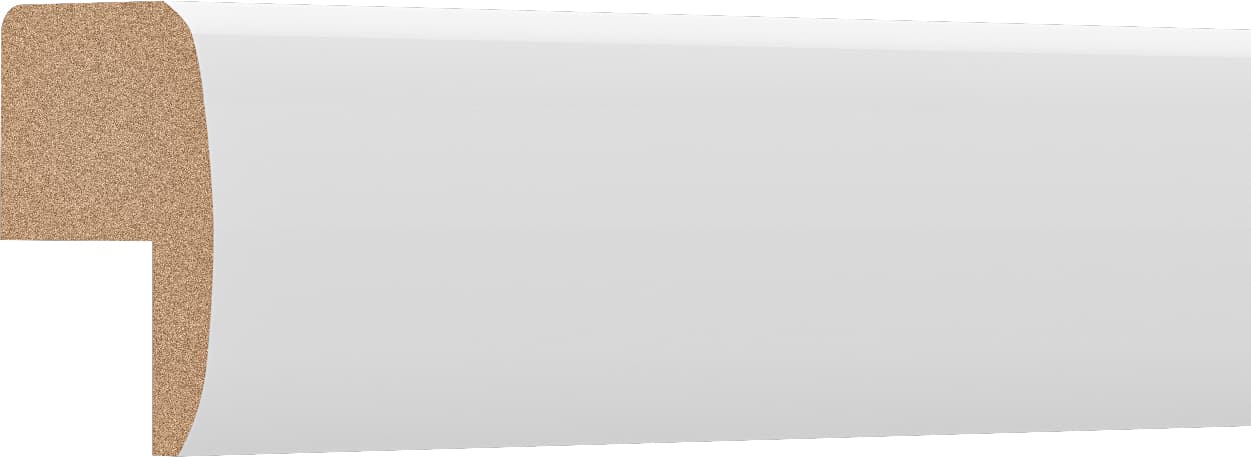 КОРНИЗ 2530 - 2500*35*24 ДОЛЕН БЯЛ СОФТТАЧ