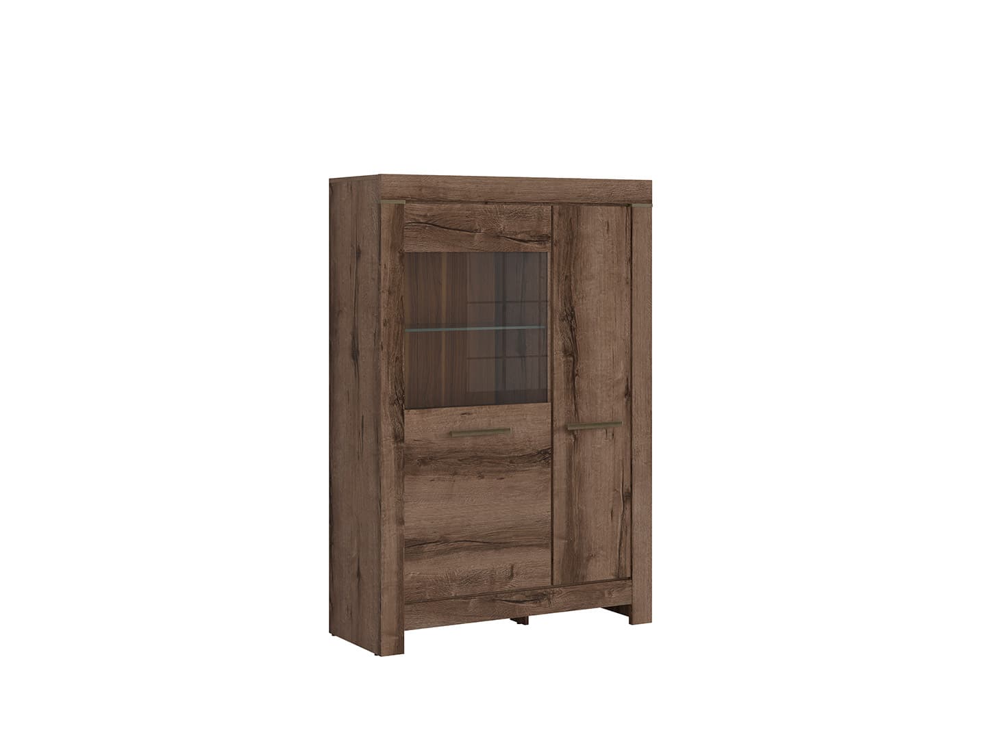Витрина BALIN REG1D1W корпус и фронт дъб монастри