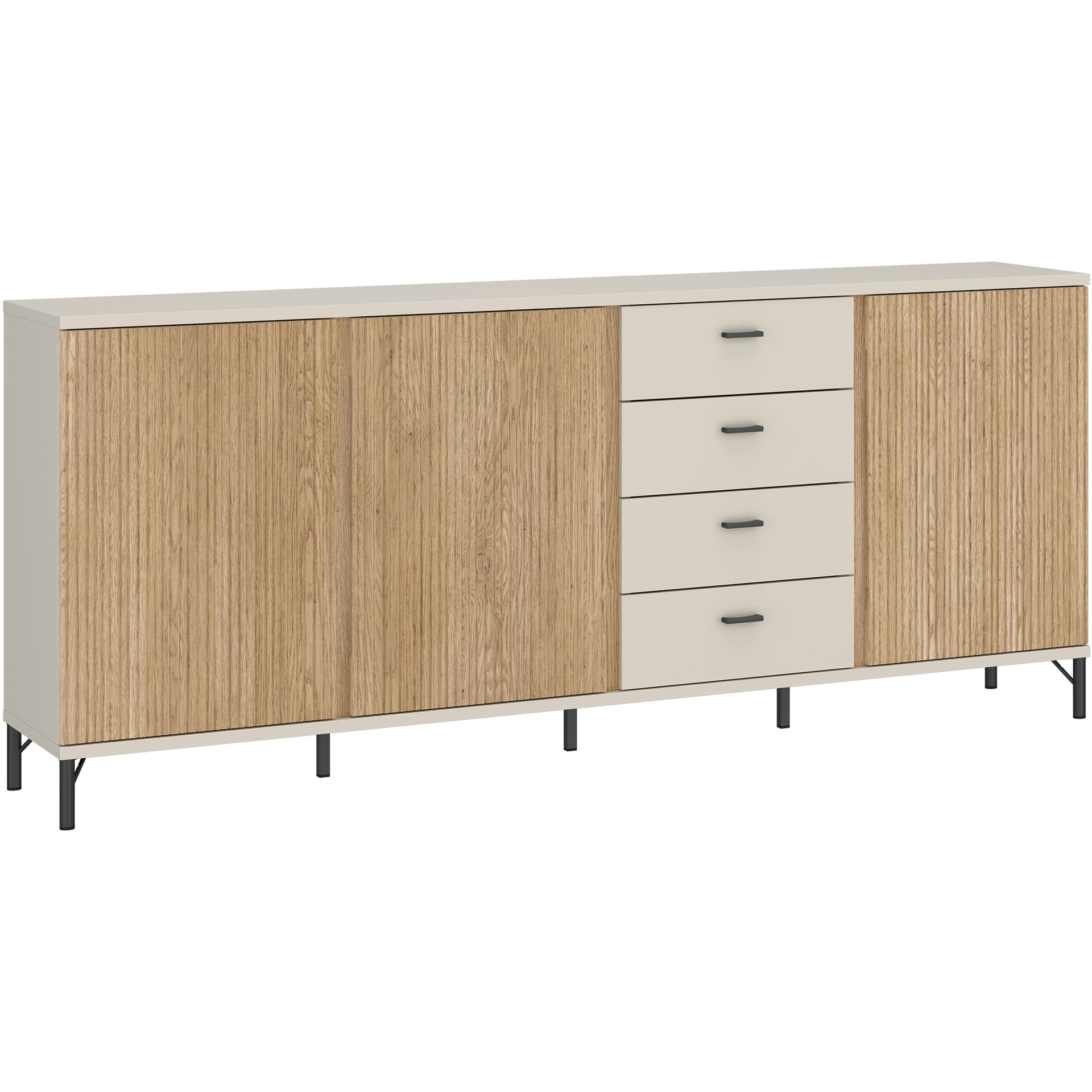 MOSANO LUSK103 комод дъб кремона/кашмир