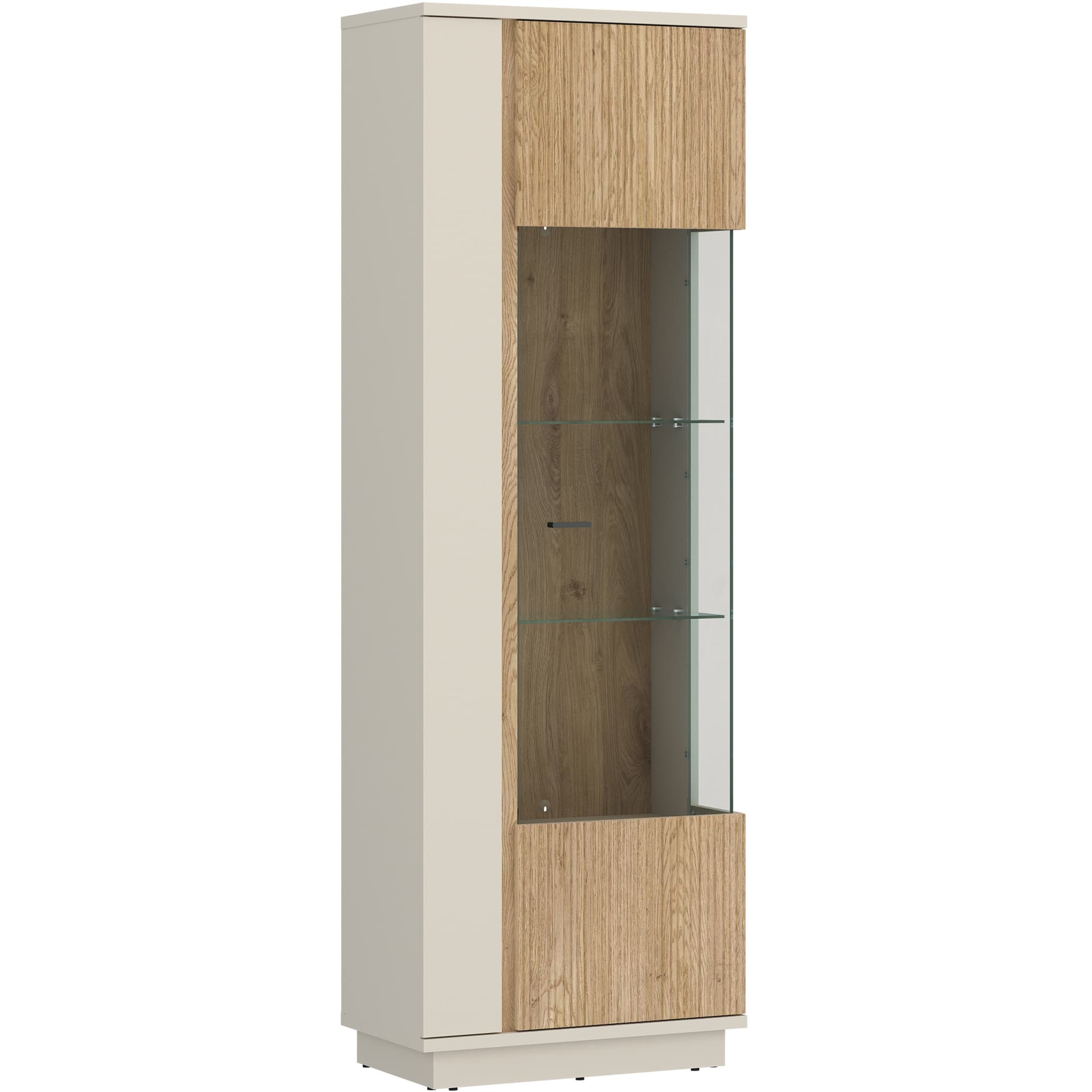 MOSANO LUSV101 L/P витрина дъб кремона/кашмир