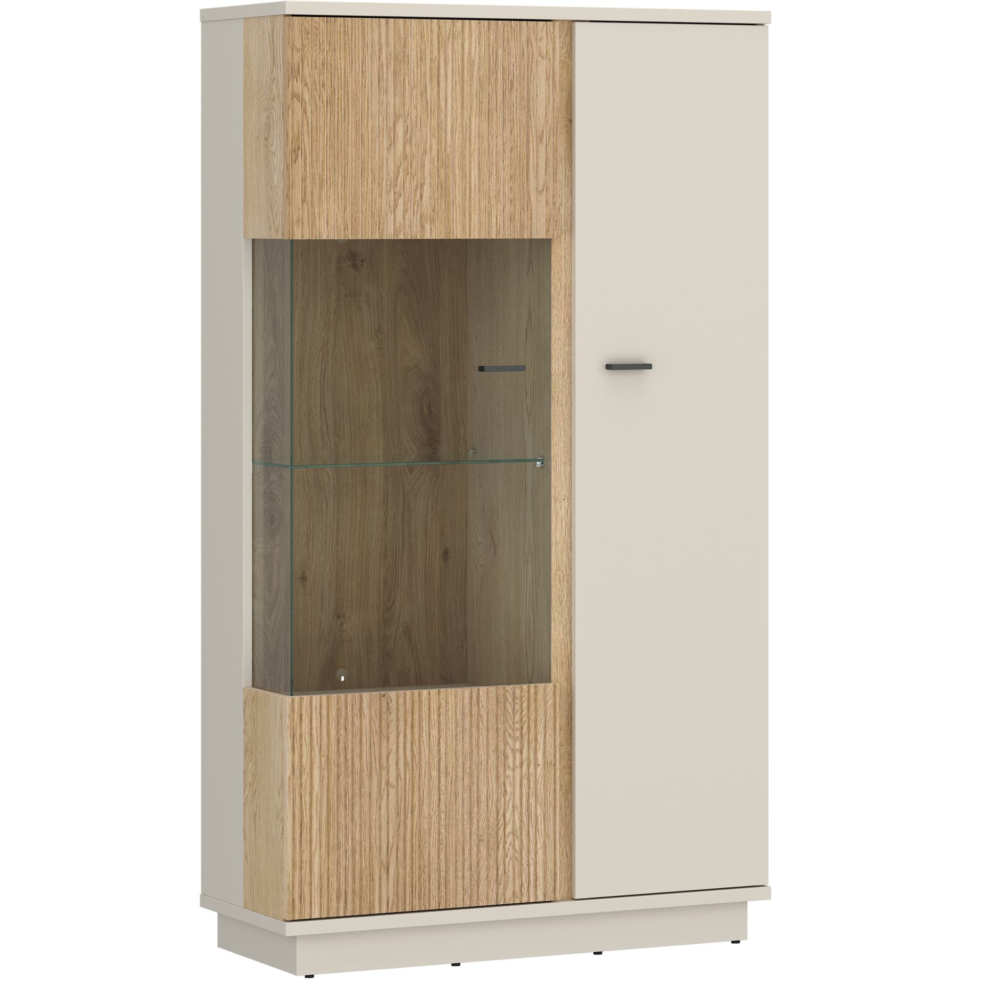MOSANO LUSV102 L/P витрина дъб кремона/кашмир