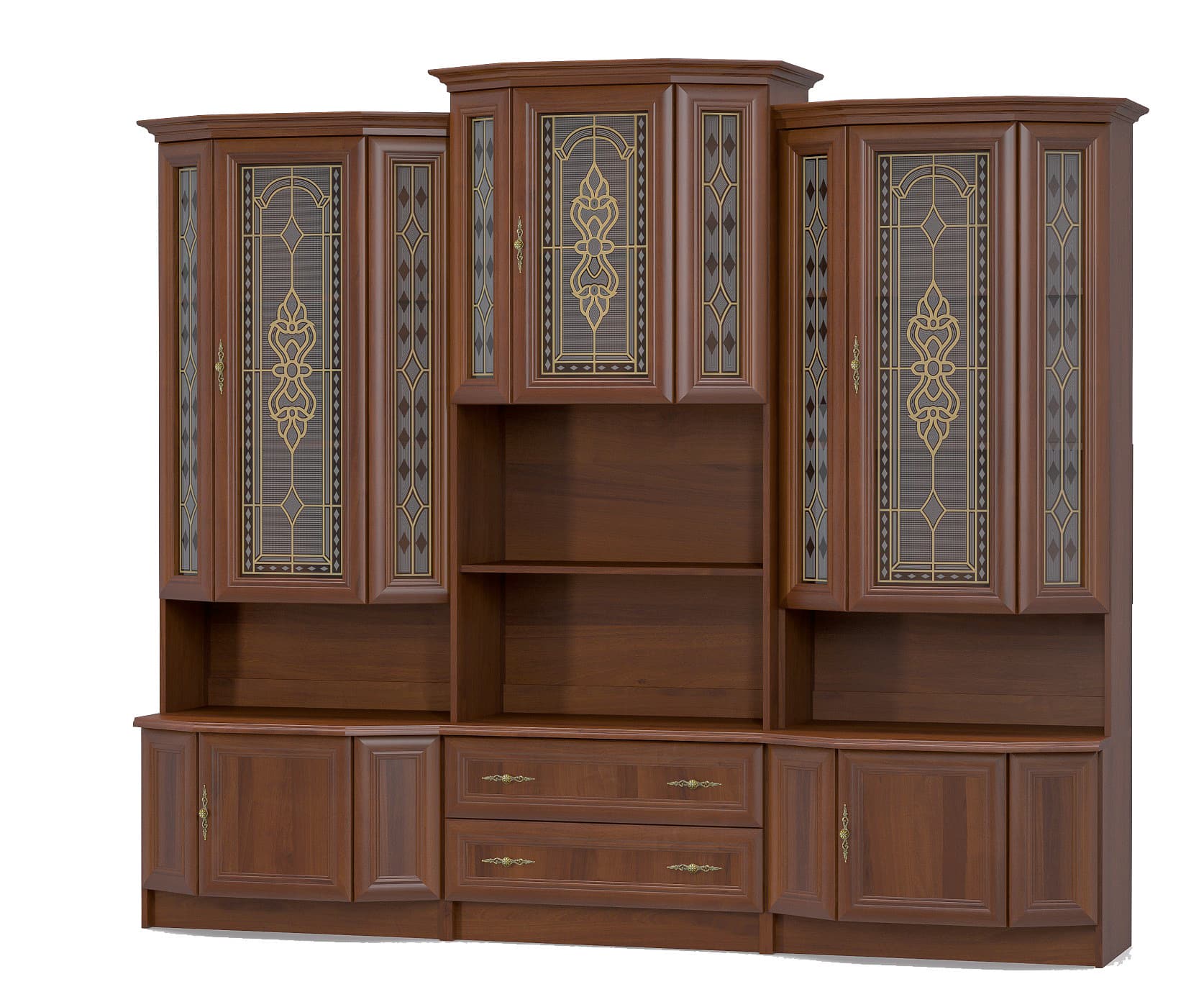 Секция BARON 2.40 орех