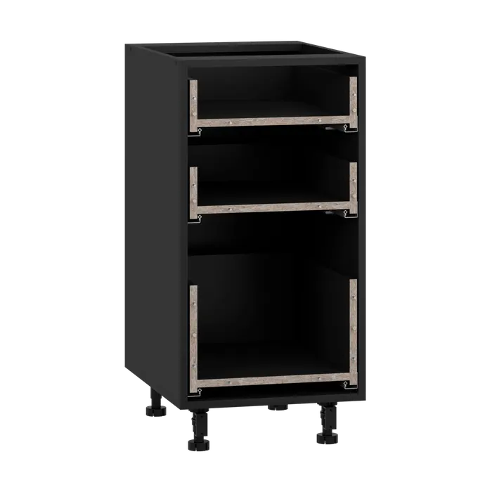 Корпус за кухненски шкаф VENTO D3S_H-40/82 — черно — снимка 1 от 2