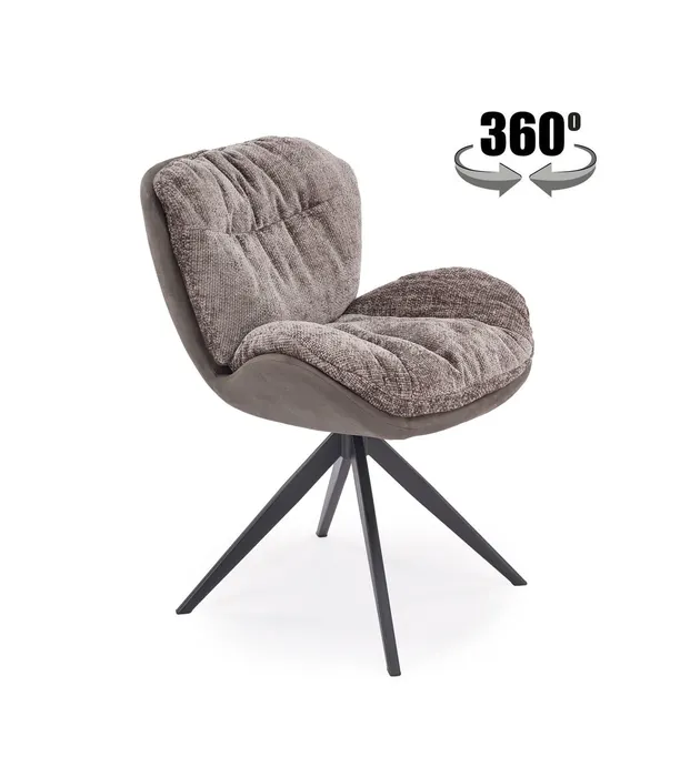 Трапезен стол K599 — сиво — снимка 1 от 16