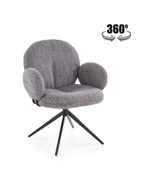 Трапезен стол K568 — сиво — снимка 1 от 15