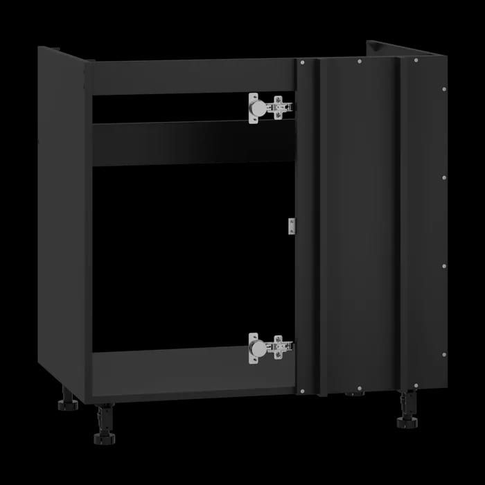 Корпус за кухненски шкаф VENTO DKN-100/82 — черно — снимка 1 от 2