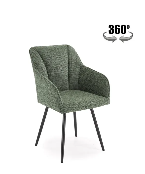 Трапезен стол K576 — маслинено — снимка 1 от 17